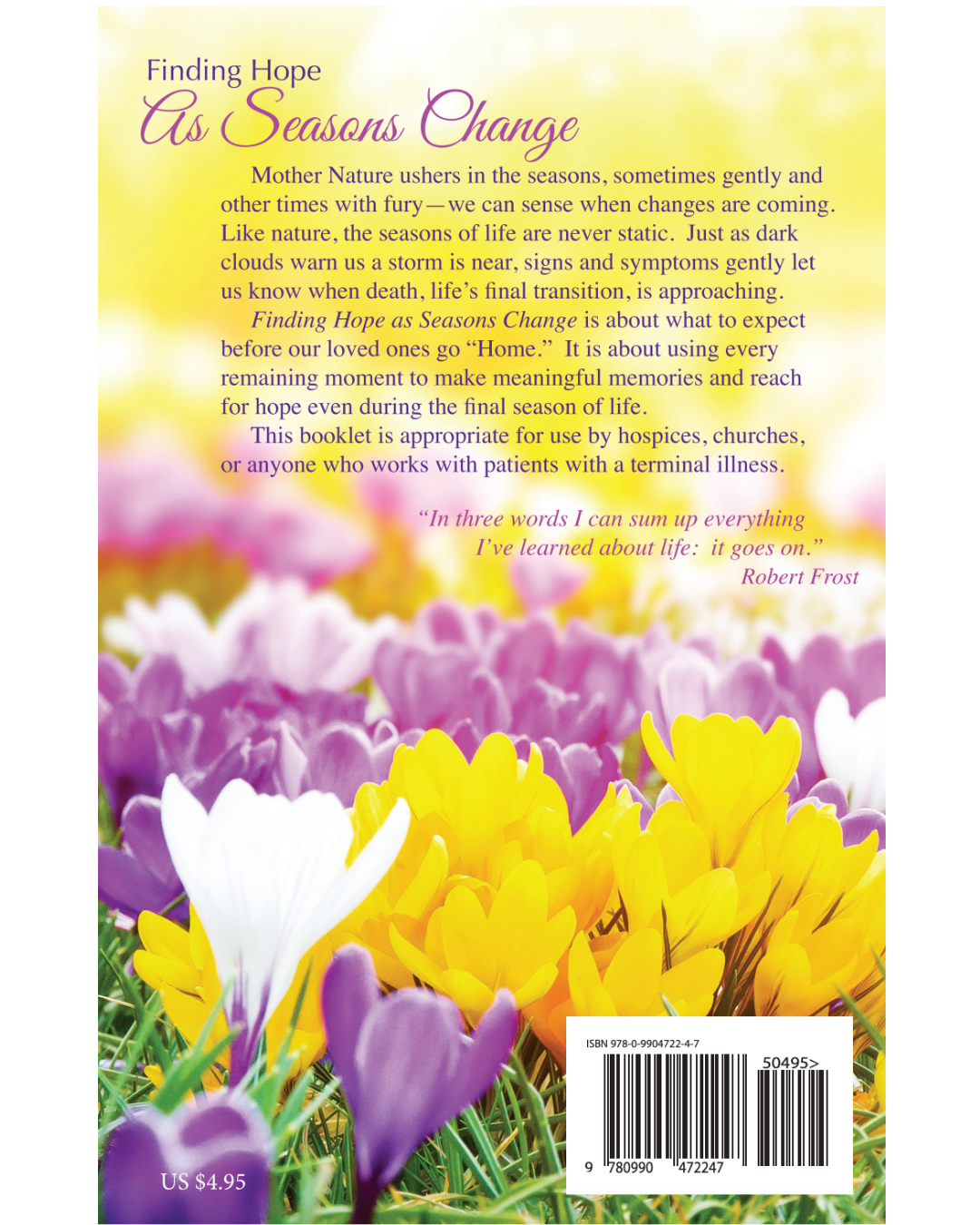 Finding Hope As Seasons Change Booklet
