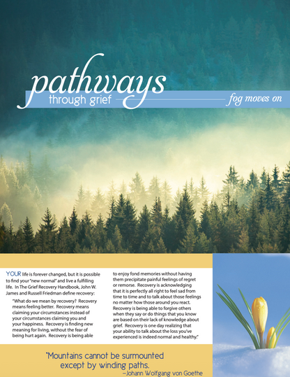 Pathways (LATEST VERSION) – No. 3 “Fog Moves On” (Pack of 100)
