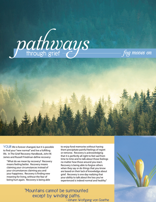 Pathways (LATEST VERSION) – No. 3 “Fog Moves On” (Pack of 100)